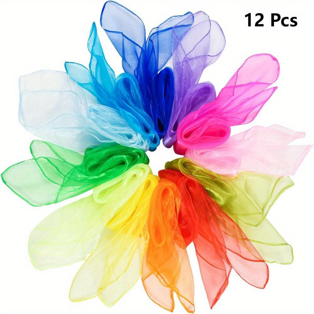 10pcs/12pcs 새로운 스타일 스퀘어 저글링 실크 - Silk Scarf Square 리뷰 및 가격