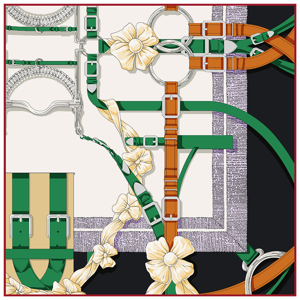 90cm 새로운 디자인 벨트 능 직물 실크 스카프 목도 - Silk Scarf Square 리뷰 및 가격