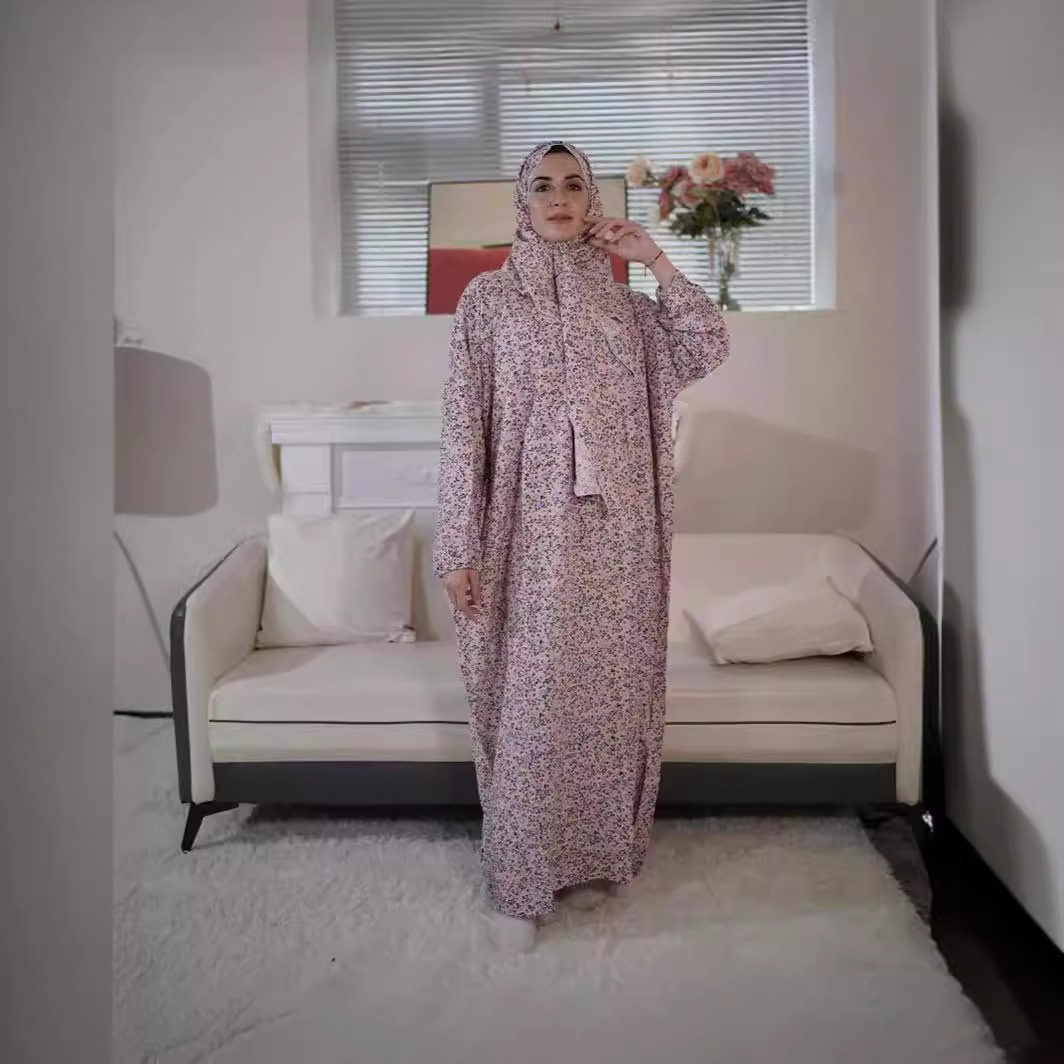 Jalabiya Abayas 여성용 프린트 원피스 원피 - Women Accessories Dubai 리뷰 및 가격