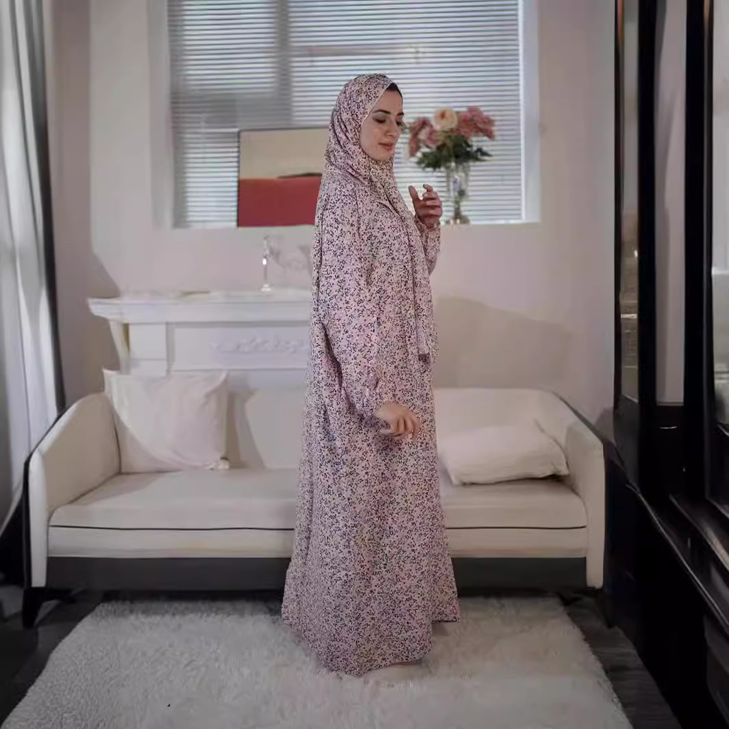 Jalabiya Abayas 여성용 프린트 원피스 원피 - Women Accessories Dubai 리뷰 및 가격