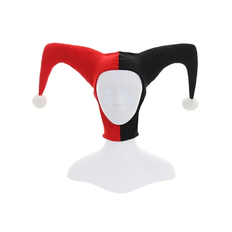 QQ Jester 코스프레 블랙/레드 모자 코스프레 모 - Women'S Red Accessories 리뷰 및 가격