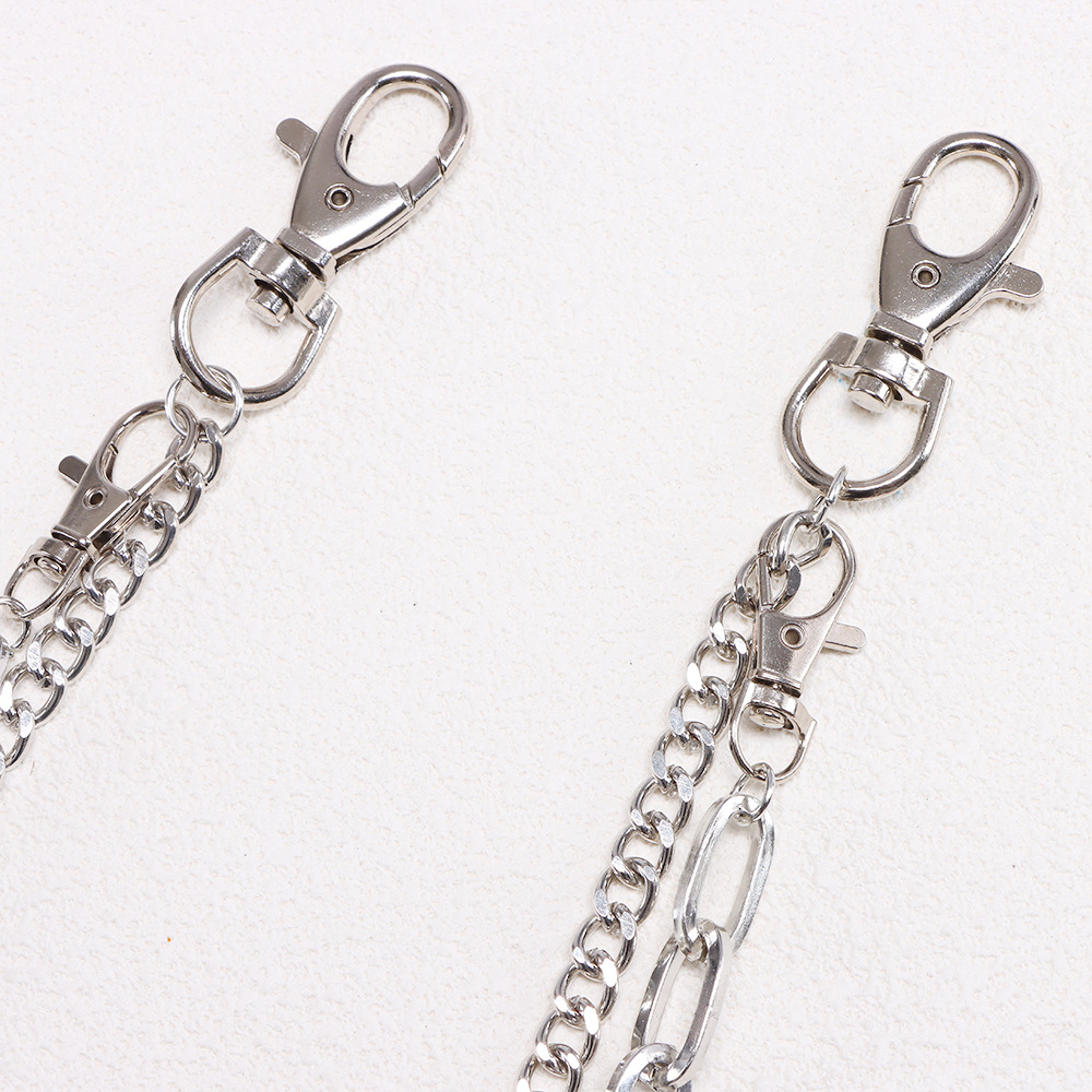펑크 스타일의 메탈 리벳 장식 바지 체인, 남녀 공용, - Women'S Emo Accessories 리뷰 및 가격