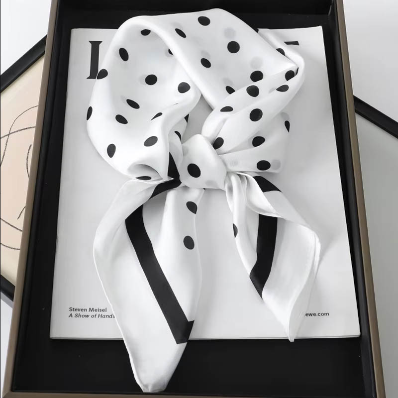 럭셔리 여성용 헤어 스카프 실크 스퀘어 스카프 여성용  - Silk Scarf Square 리뷰 및 가격