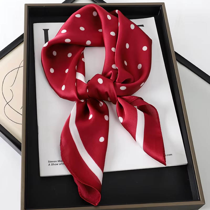 럭셔리 여성용 헤어 스카프 실크 스퀘어 스카프 여성용  - Silk Scarf Square 리뷰 및 가격