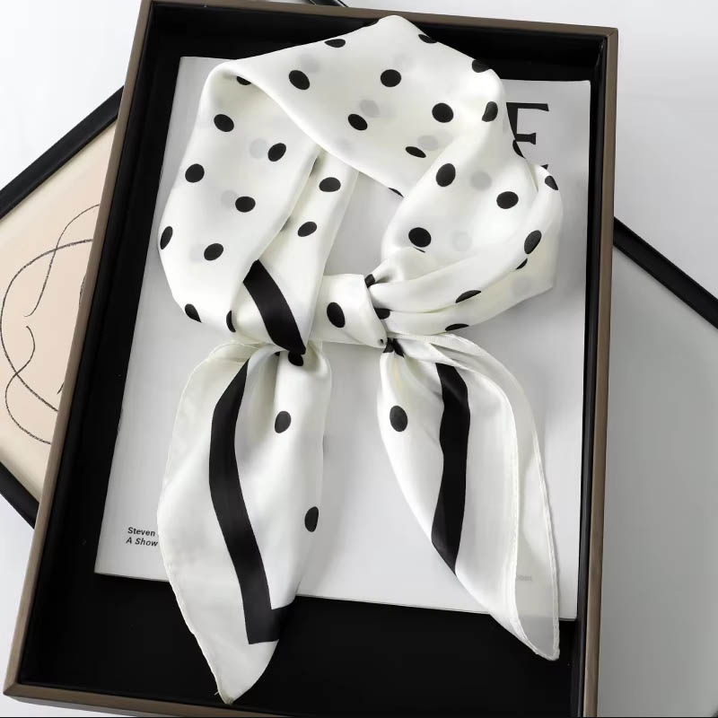 럭셔리 여성용 헤어 스카프 실크 스퀘어 스카프 여성용  - Silk Scarf Square 리뷰 및 가격